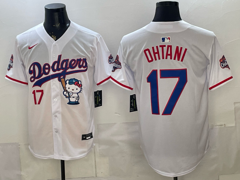 Men Los Angeles Dodgers #17 Ohtani white Game 2026 Nike MLB Jersey 5181
